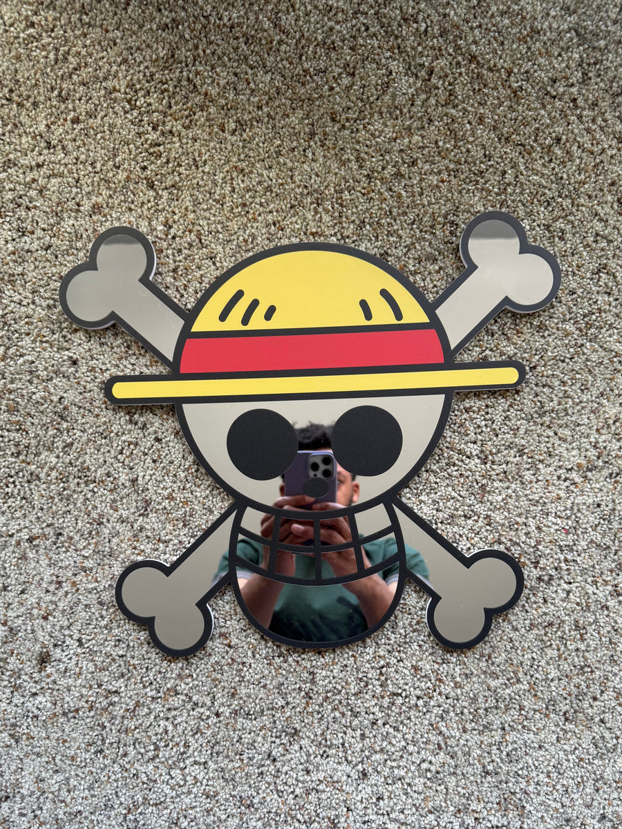 Strawhat anime wall mirror by KIZUNA — view 1