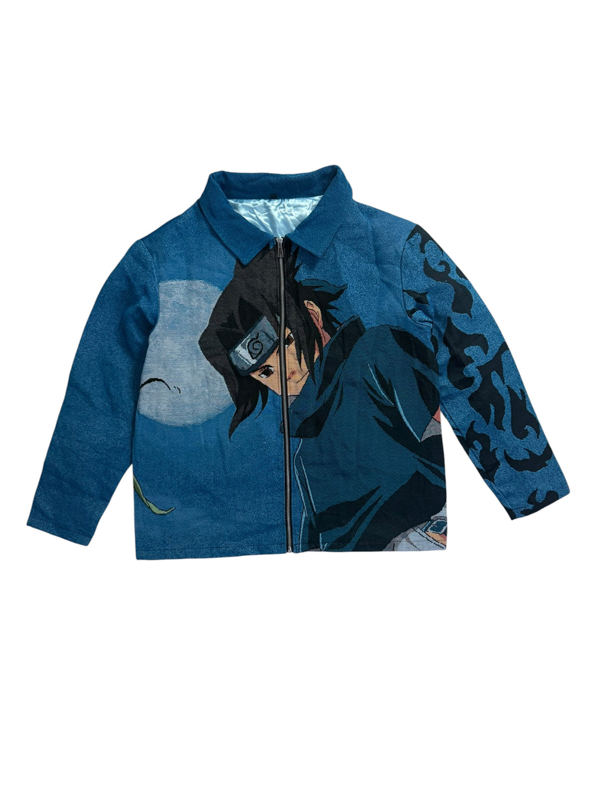 Sasuke anime jacket by KIZUNA — front view