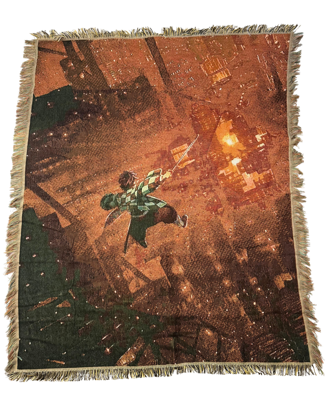 DEMON CASTLE WOVEN BLANKET image 0