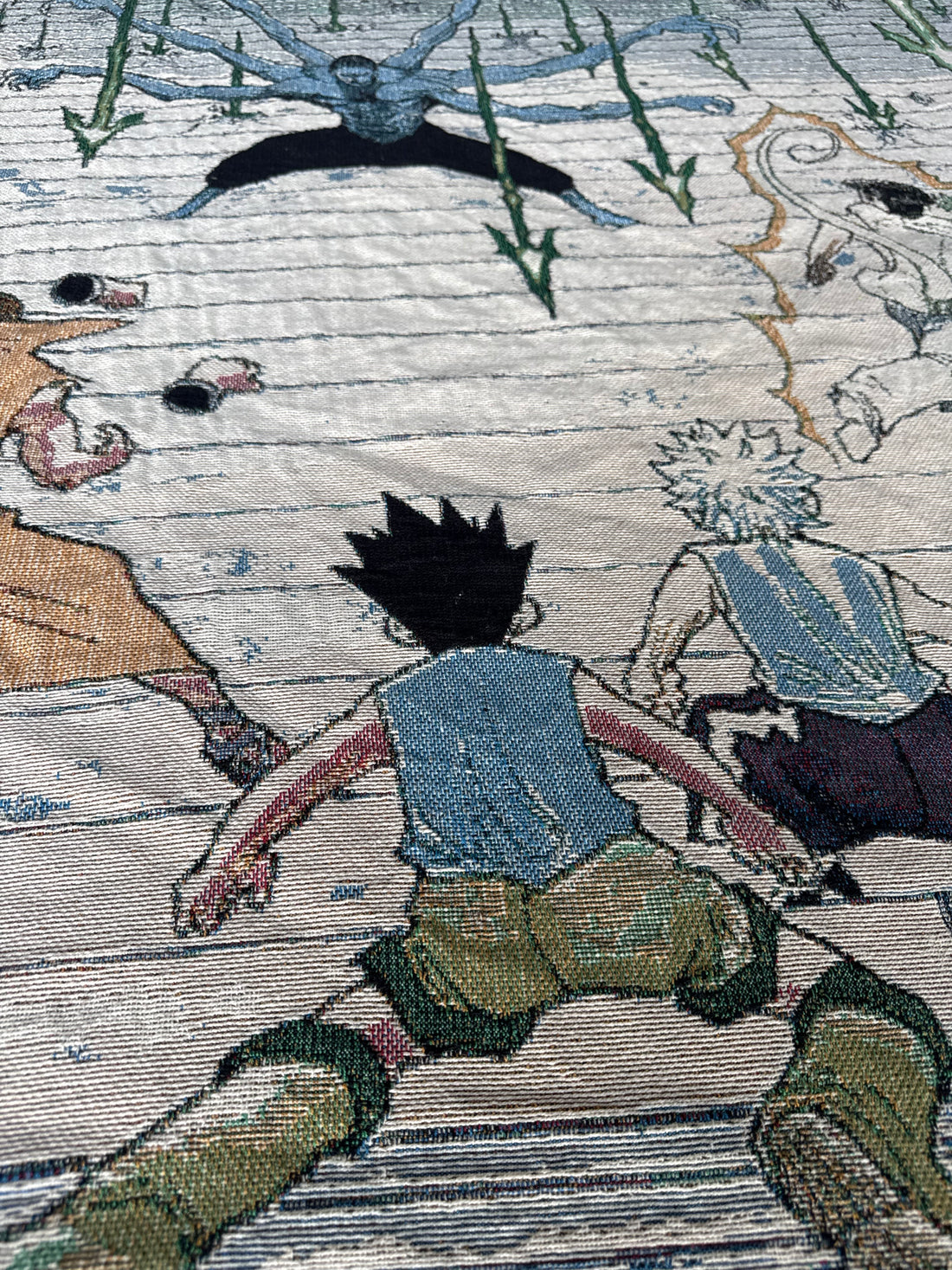 HxH Royal Guard anime woven tapestry by KIZUNA — view 2
