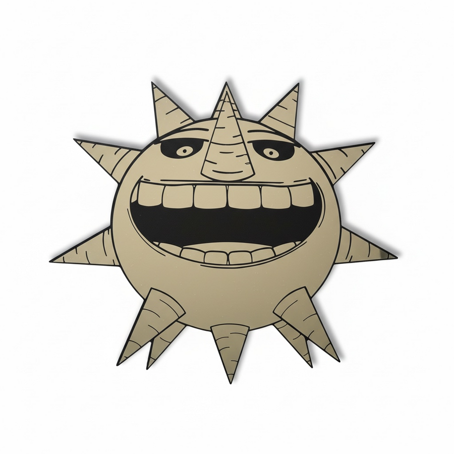 Sun and Moon Mirror anime wall mirror by KIZUNA — view 1