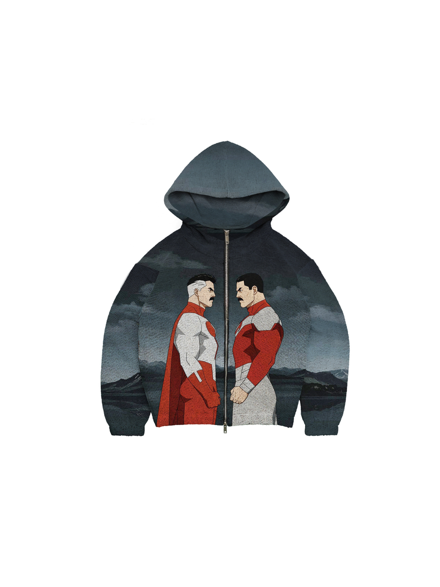 Viltrumite Hoodie by KIZUNA — front view