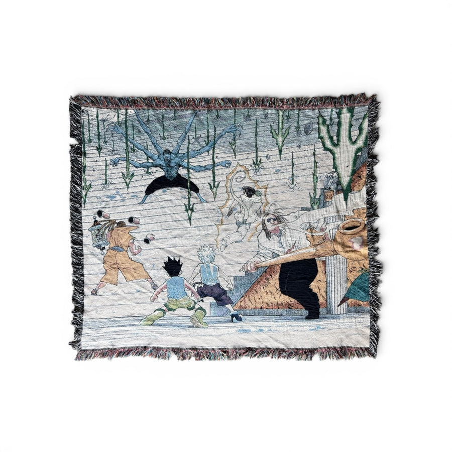 HxH Royal Guard anime woven tapestry by KIZUNA — view 1