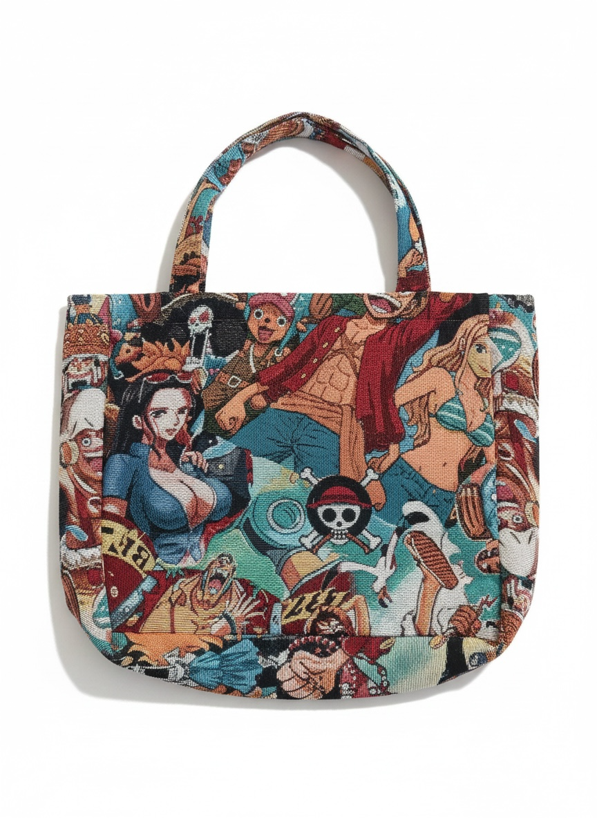 Straw hat Tote Bag