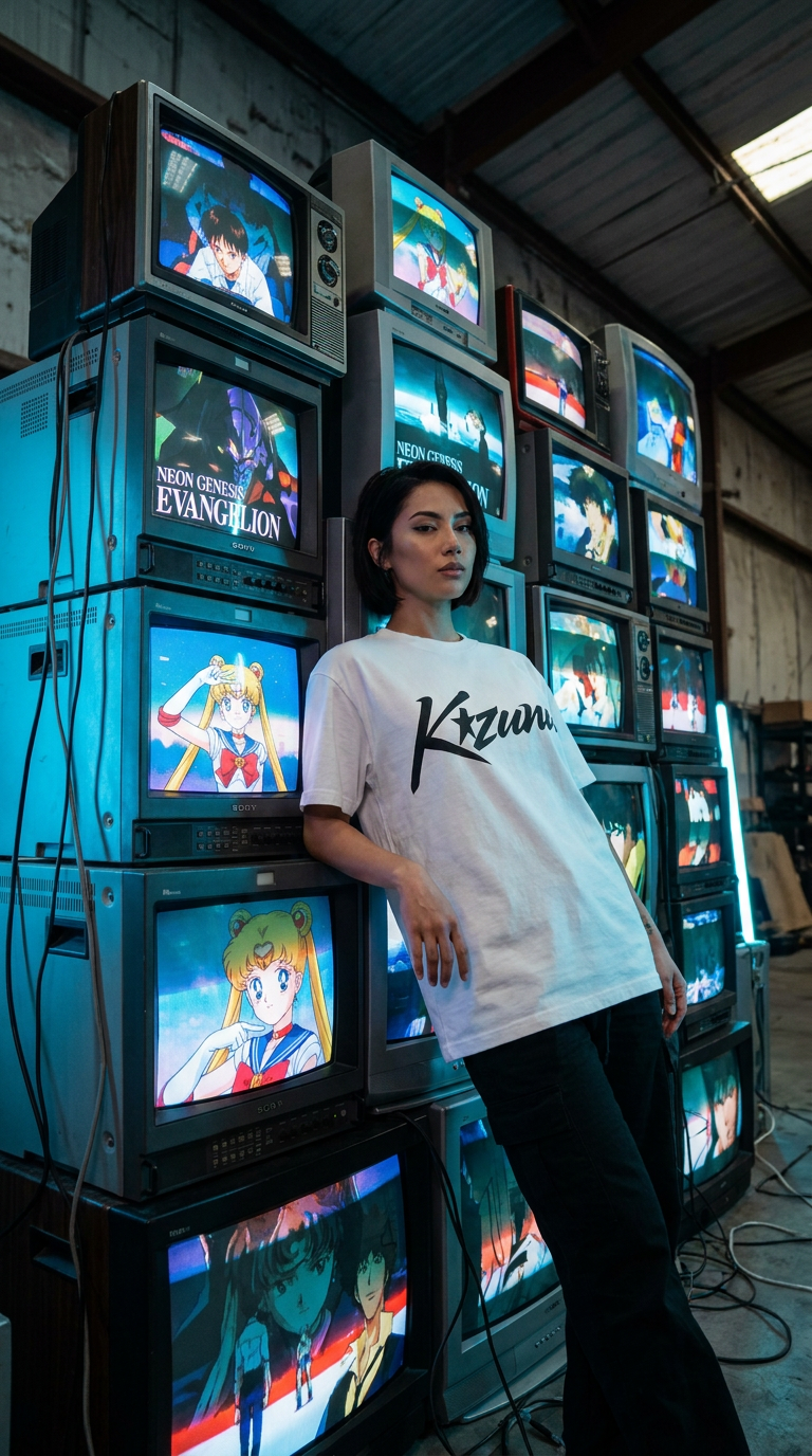 One More Episode anime graphic tee by KIZUNA — detail view