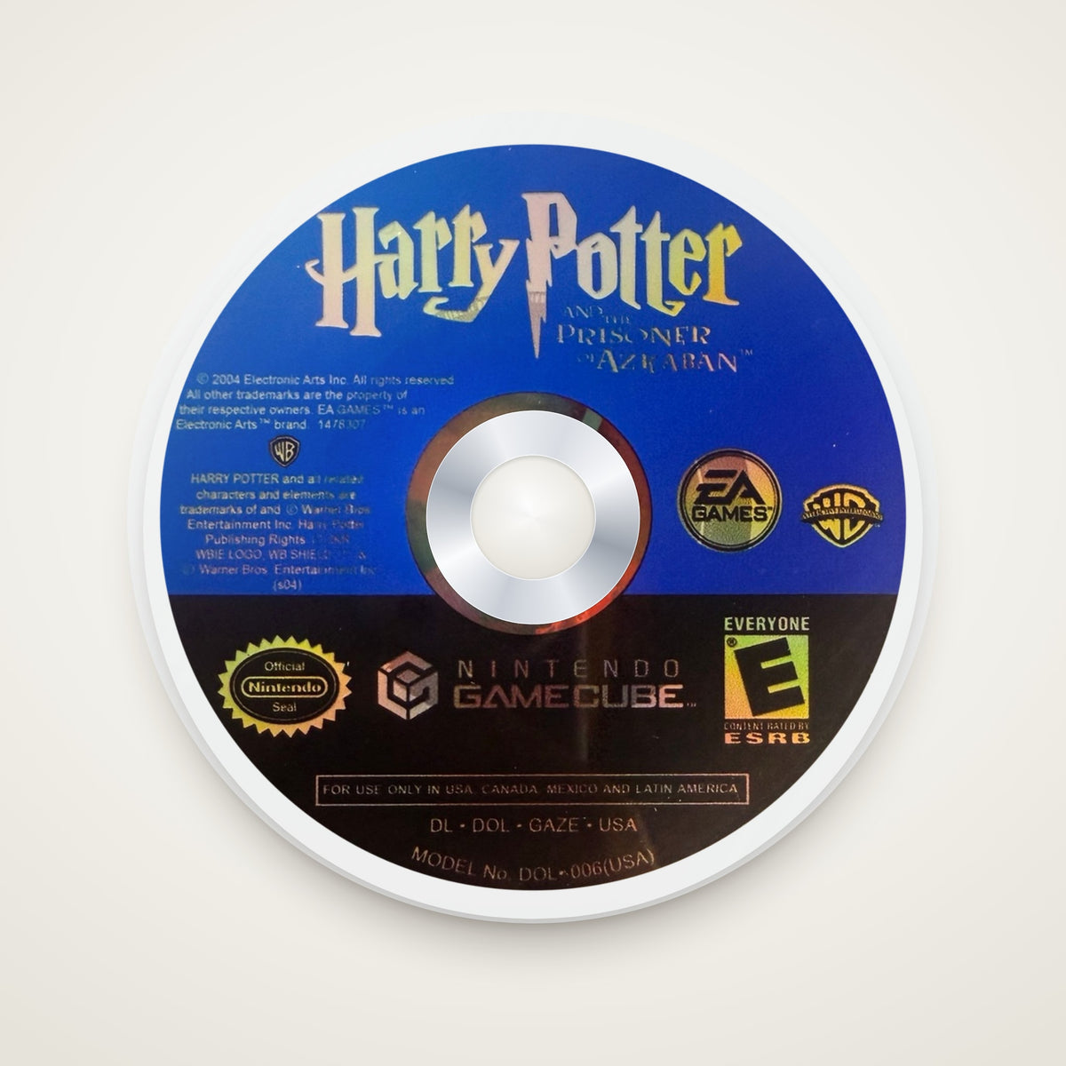 Prisoner of Azkaban GameCube disc coaster by KIZUNA