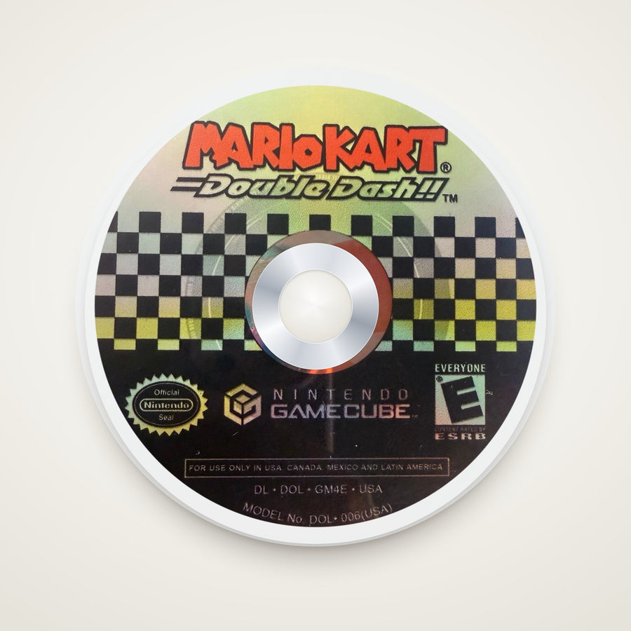 Mario Kart Double Dash GameCube disc coaster by KIZUNA