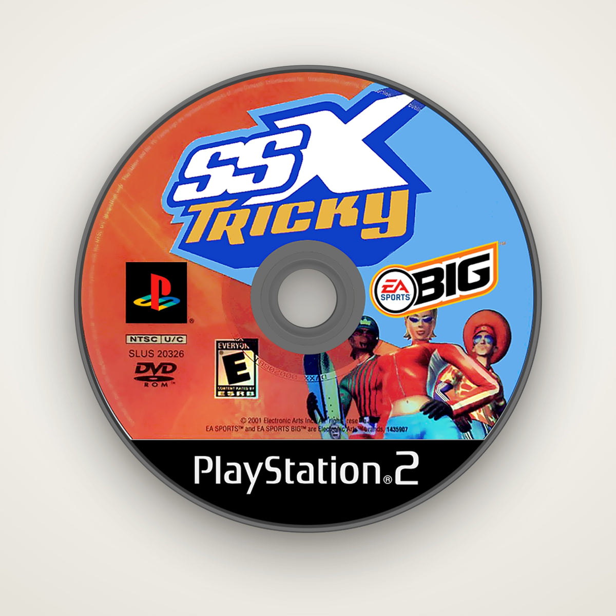SSX Tricky PS2 disc coaster by KIZUNA