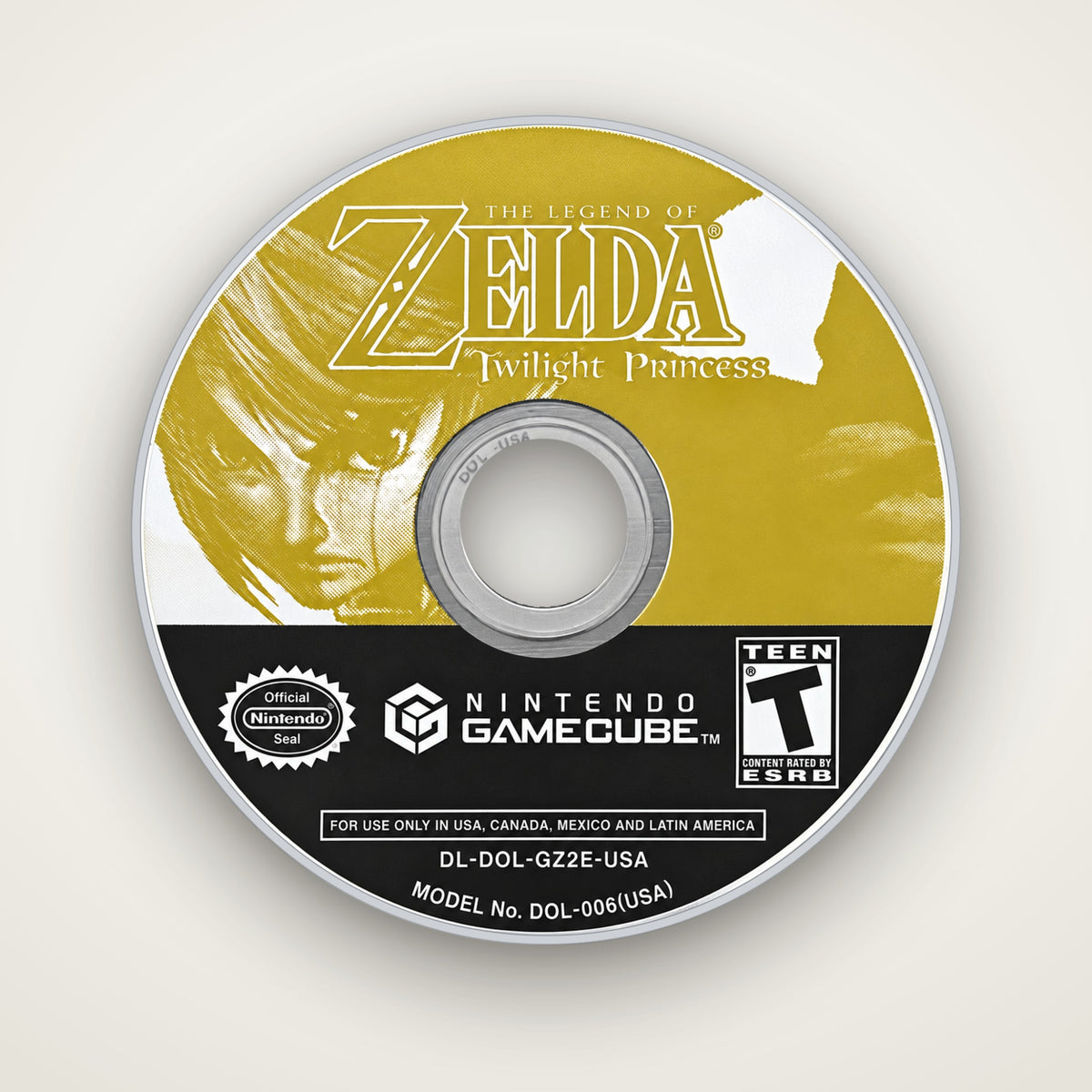 Twilight Princess GameCube disc coaster by KIZUNA