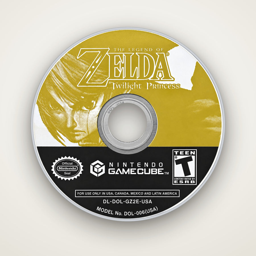 Twilight Princess GameCube disc coaster by KIZUNA