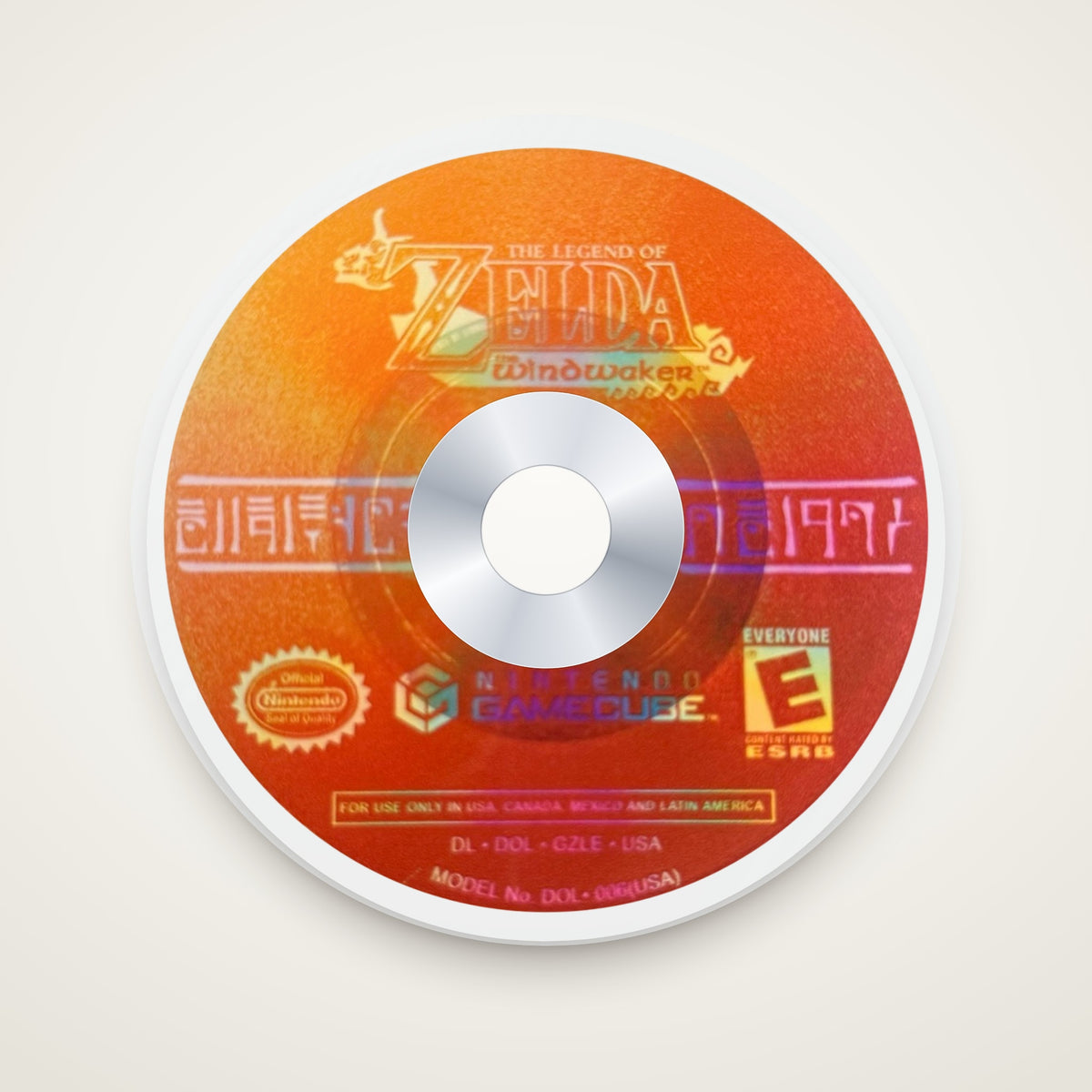 Wind Waker GameCube disc coaster by KIZUNA