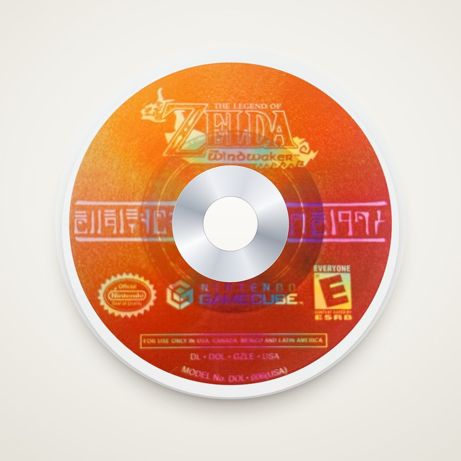 Wind Waker GameCube disc coaster by KIZUNA