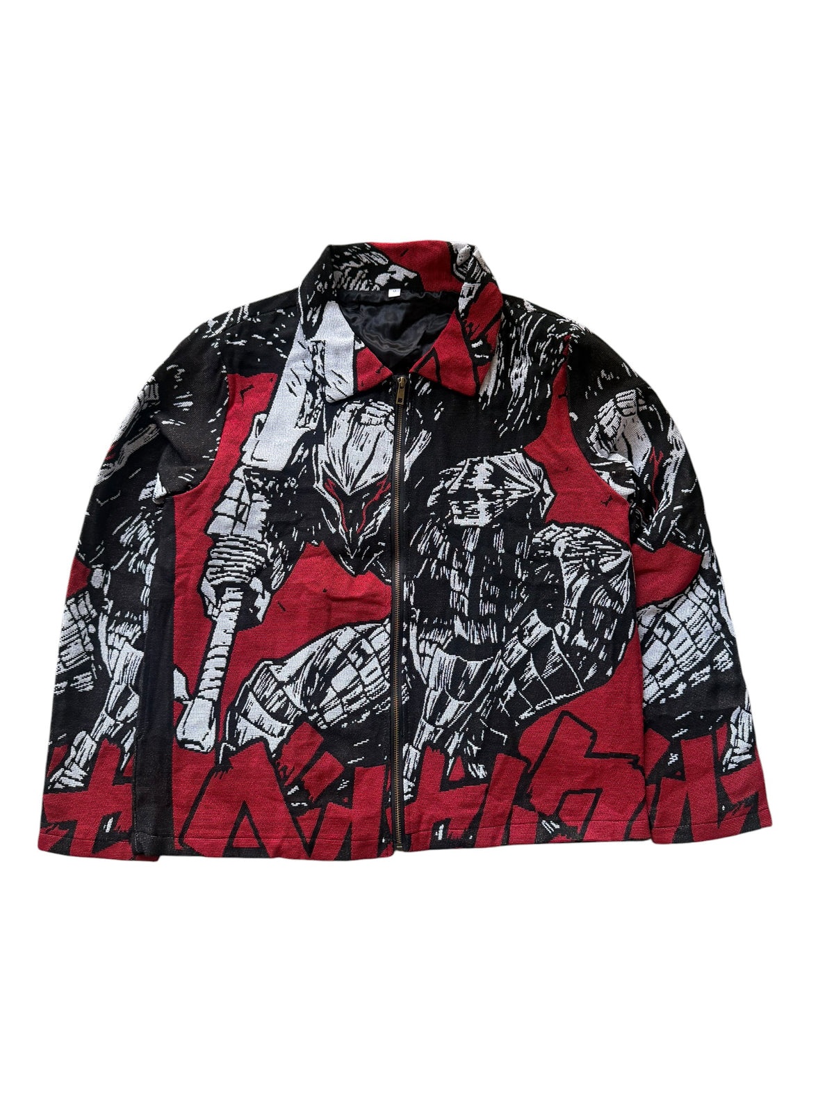 Berserk anime jacket by KIZUNA — front view