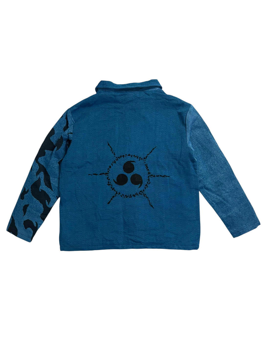 Sasuke anime jacket by KIZUNA — back view
