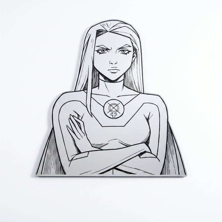 Atom Eve anime wall mirror by KIZUNA