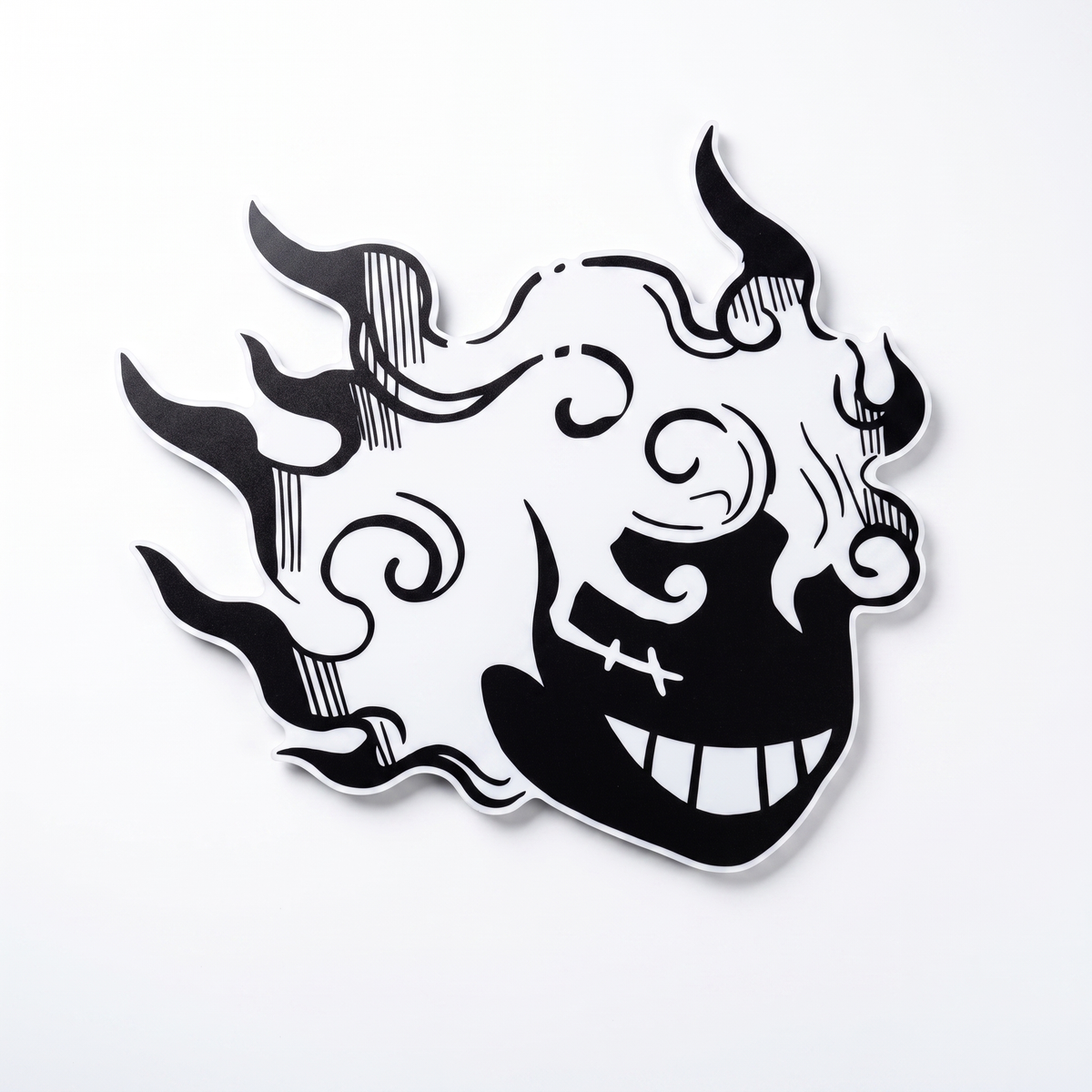Luffy anime wall mirror by KIZUNA