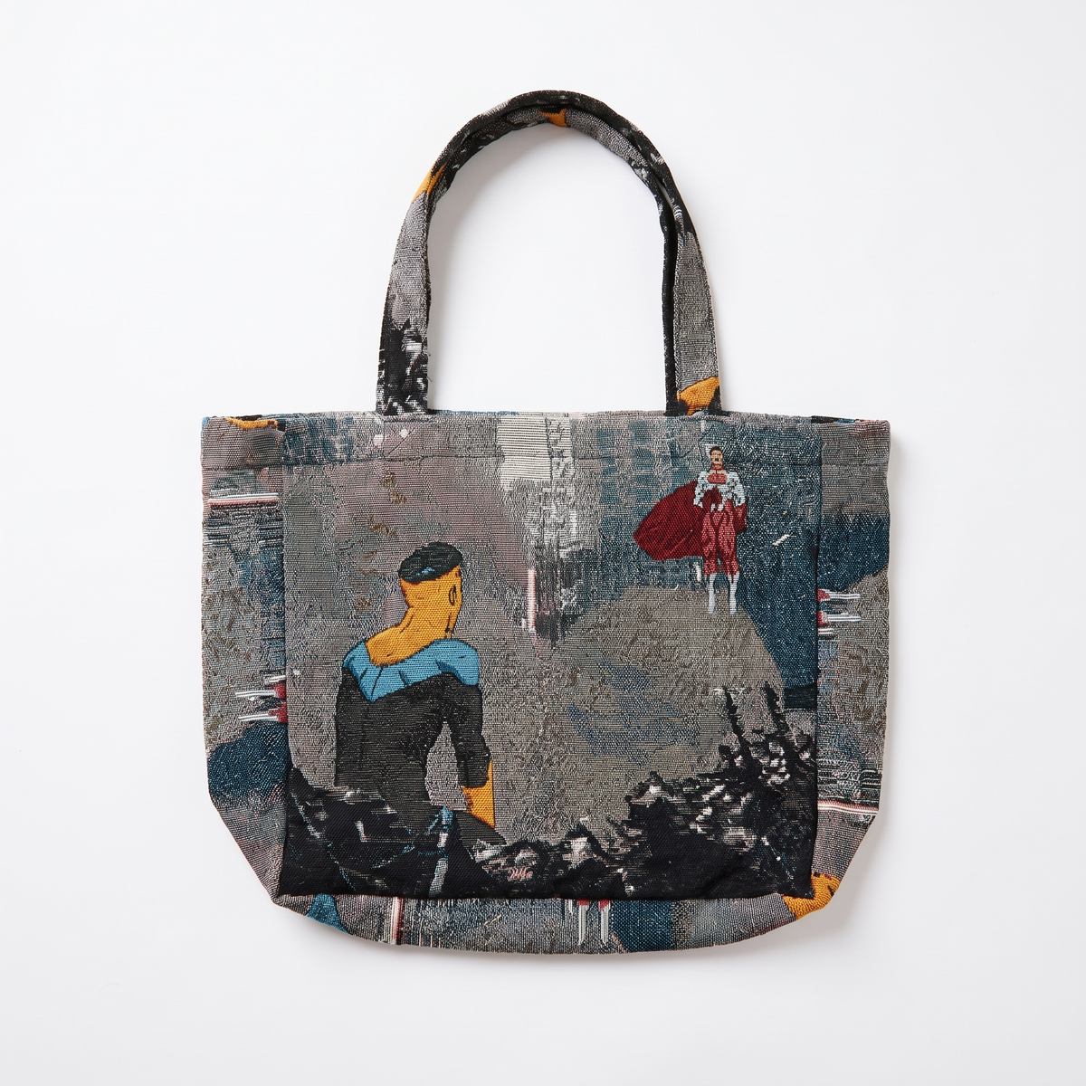 Father + Son anime canvas tote bag by KIZUNA — view 1